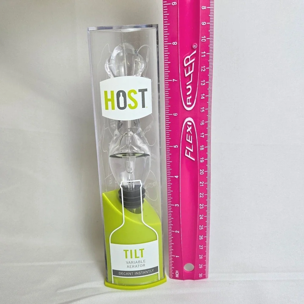 Host Tilt Variable Wine Aerator & Pour Spout With Display Storage Case